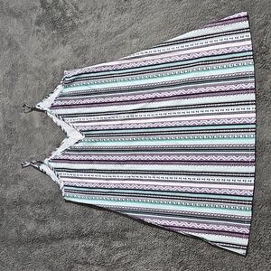 SHEIN Striped Cami Slip Dress Size S